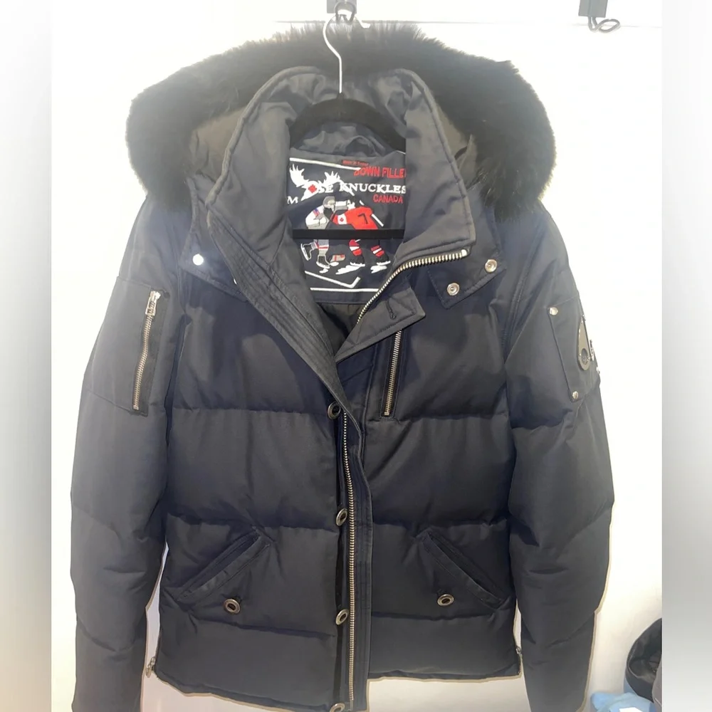 Moose Knuckles Men 3Q Winter Jacket - Picture 2 of 9